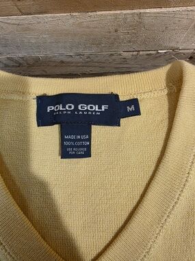 Polo Ralph Lauren Yellow Vest